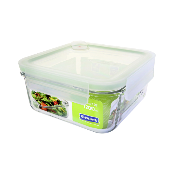 Glasslock Container Air Type, 1200ml (MCSB-120A)