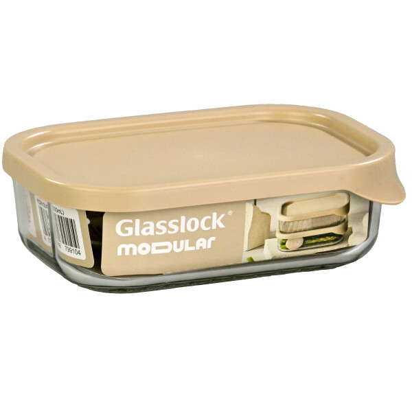 Glasslock Frischhaltedose, Modular 500ml Low
