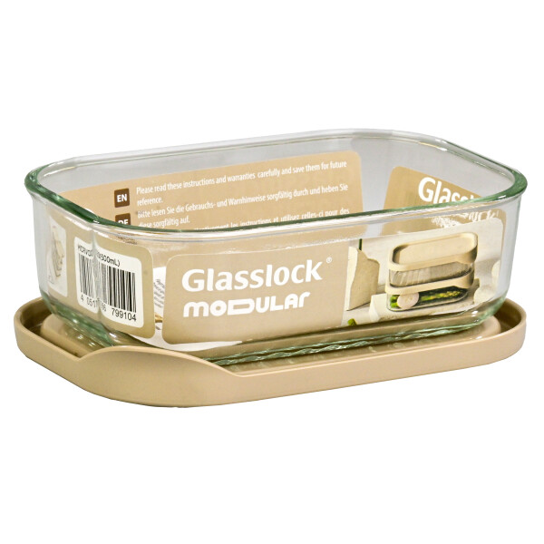 Glasslock Frischhaltedose, Modular 500ml Low