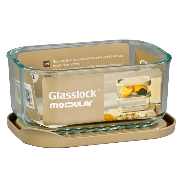 Glasslock Frischhaltedose, Modular 750ml High